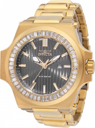 Invicta akula quartz crystal - quartz,